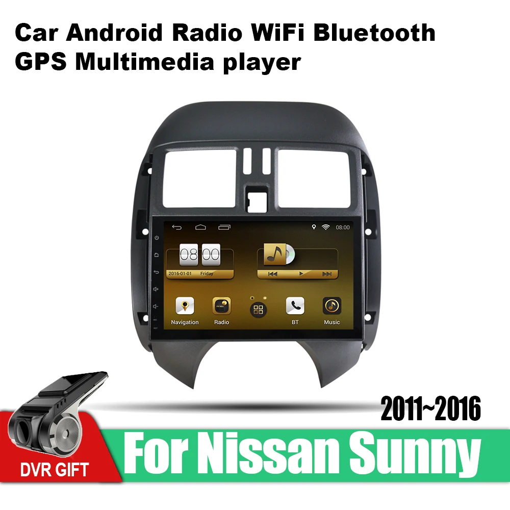 Автомобильный мультимедийный плеер для Nissan Sunny 2011 2016 аксессуары Android GPS