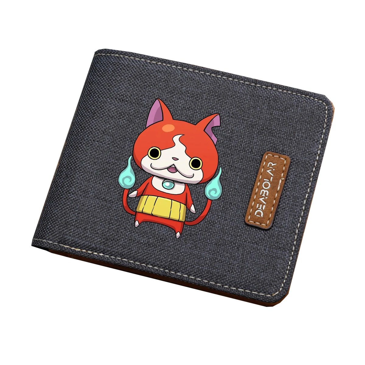 Горячая Yo Kai Watch бумажник Для мужчин wo короткие печать кошелек Кошелек для монет и