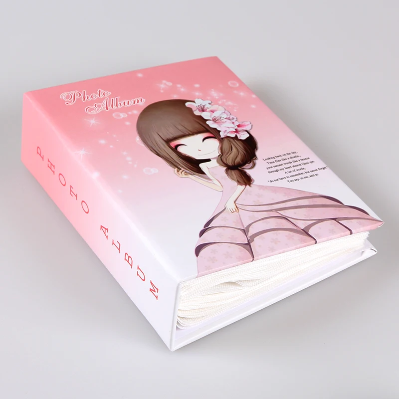 3R 5 дюймов 200 фото маленький фотоальбом вставной в дом ребенок мультфильм взросление семья старый фотоальбом подарки на день рождения