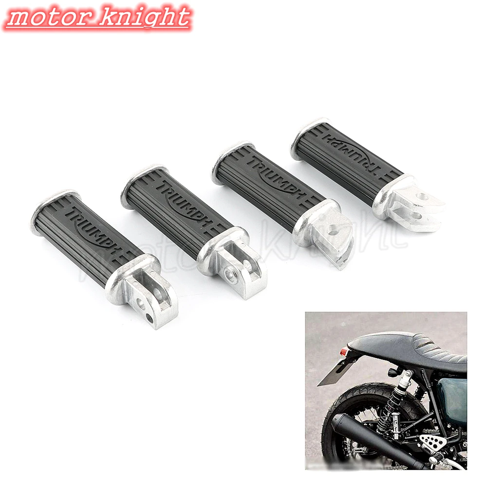 Передние и задние подножки сиденья для водителя триумфа Thruxton900 Thruxton100 T100 T900 2011