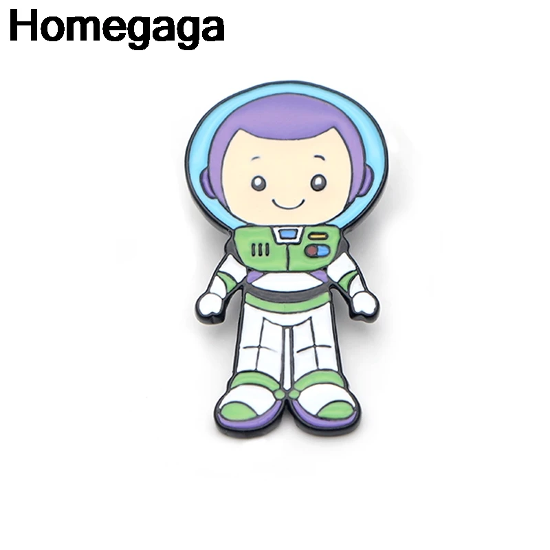 Homegaga Мультяшные цинковые Мультяшные булавки для мужчин и женщин para рубашка Шарм пальто одежда рюкзак аксессуары медаль значок Броши D2142