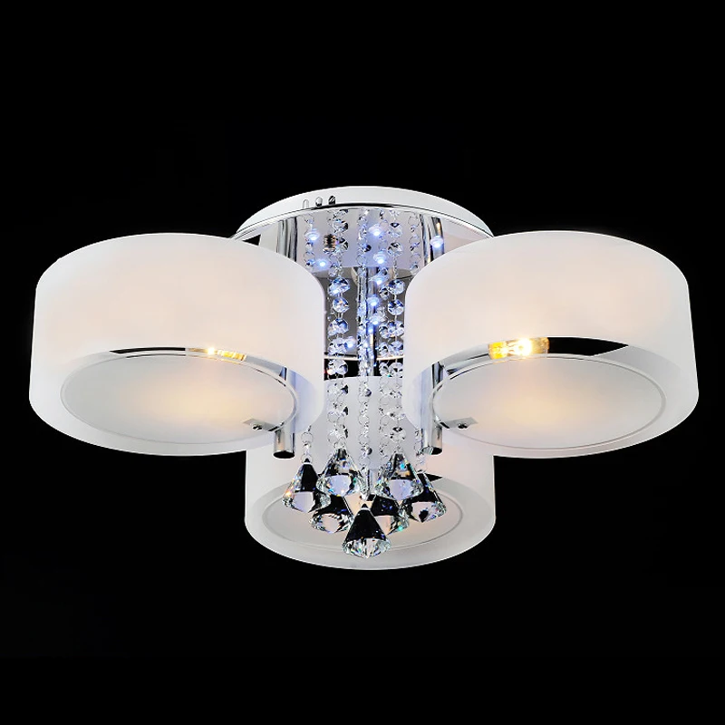 Светодиодная люстра Ecolight с дистанционным управлением 3 света RGB для гостиной