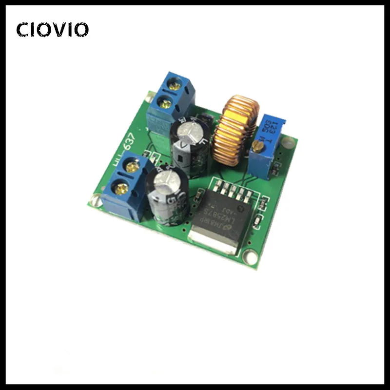 CIOVIO 5 шт. LM2587S DC 3в 35в до 4в 40в Регулируемый повышающий усилитель преобразователь