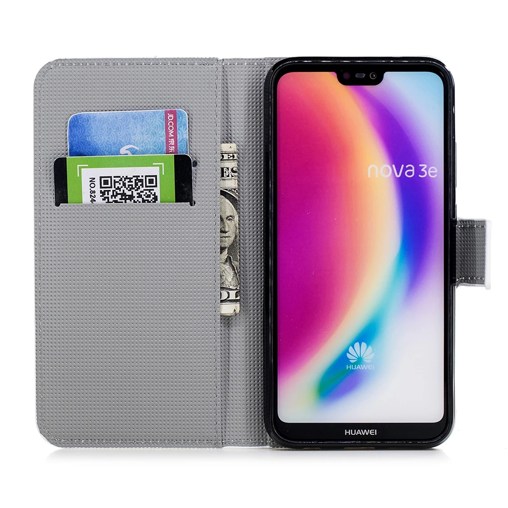 YIESOM Роскошный кожаный чехол кошелек для Huawei P20 Lite Plus P Smart P10 P9 P8 2017 Mate 10 откидная