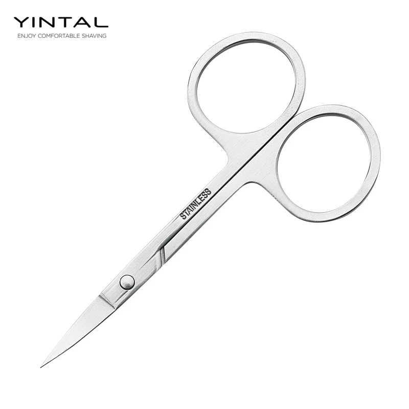 Ножницы для бровей триммер ресниц носа волос ножницы из нержавеющей стали