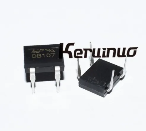 100 PCS SMD DB107S DIP DB107 1A 1000 V DB107S одной фазы диодный выпрямительный мост