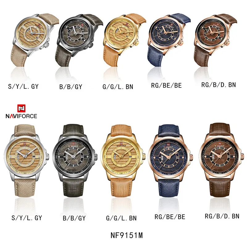 Relogio Masculino новые NAVIFORCE мужские часы спортивные водонепроницаемые наручные