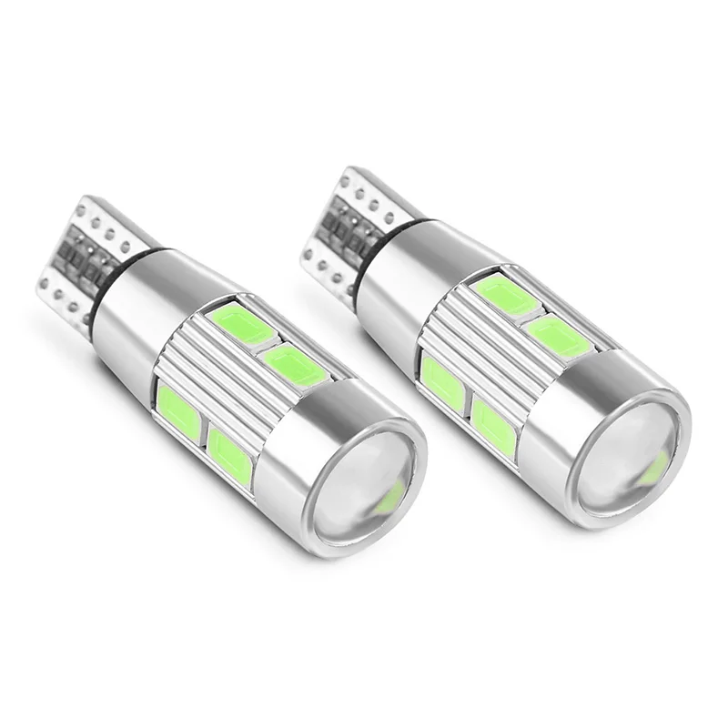 2 шт. светодиодные лампы T10 W5W Canbus 10 SMD 5630 высокой мощности|light bulb christmas ornament|lighting pendant