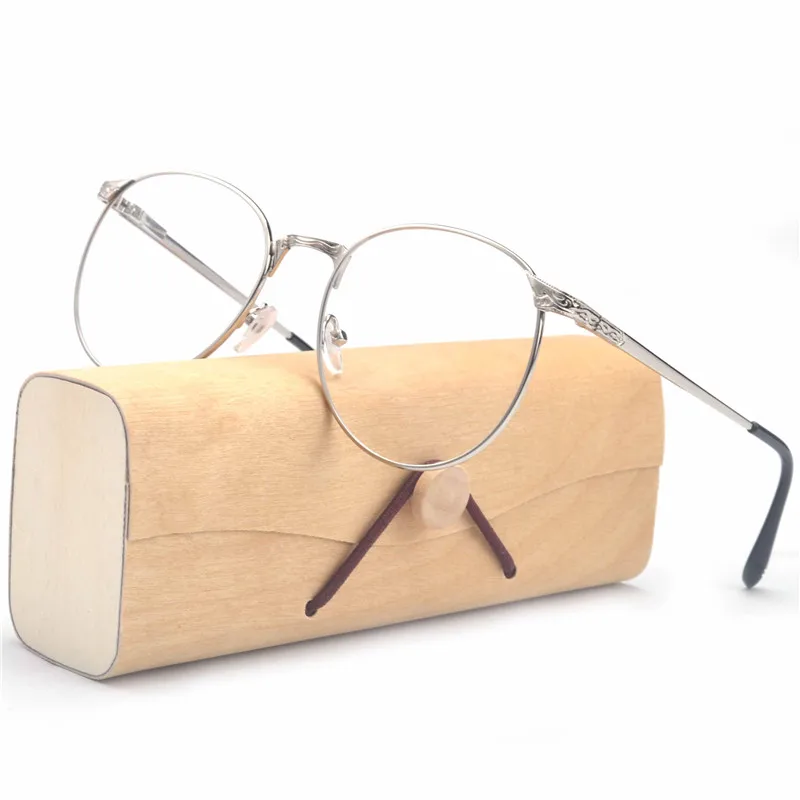 MINCL/2017 Винтажные Унисекс Ретро стильные металлические круглые оправа очки