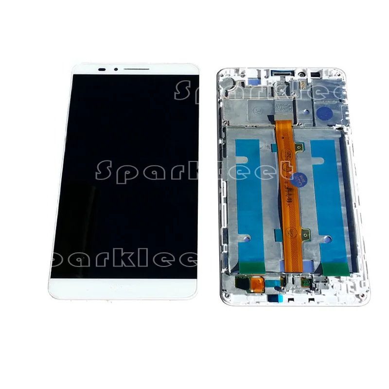 ЖК дисплей с рамкой для Huawei Ascend Mate 7 кодирующий преобразователь сенсорного экрана
