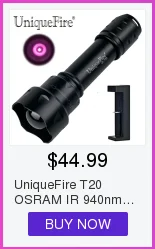 UniqueFire 1508 светодиодный фонарик 3 режима T50 инфракрасный 850nm фонарь для охоты ночное видение, чтобы использоваться с ИК-устройством