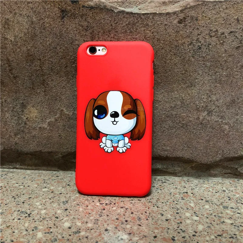 HOCAYU милые красные дизайнерские сериалы мягкие чехлы для телефонов из ТПУ IPhone X