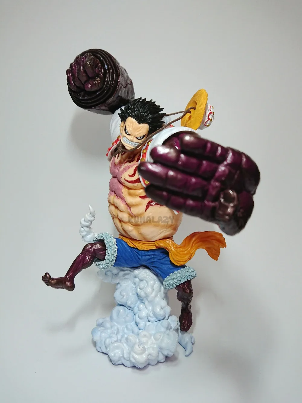 Фигурка Luffy снаряжение четвертого обезьяны D эффект присутствия 25 см из ПВХ