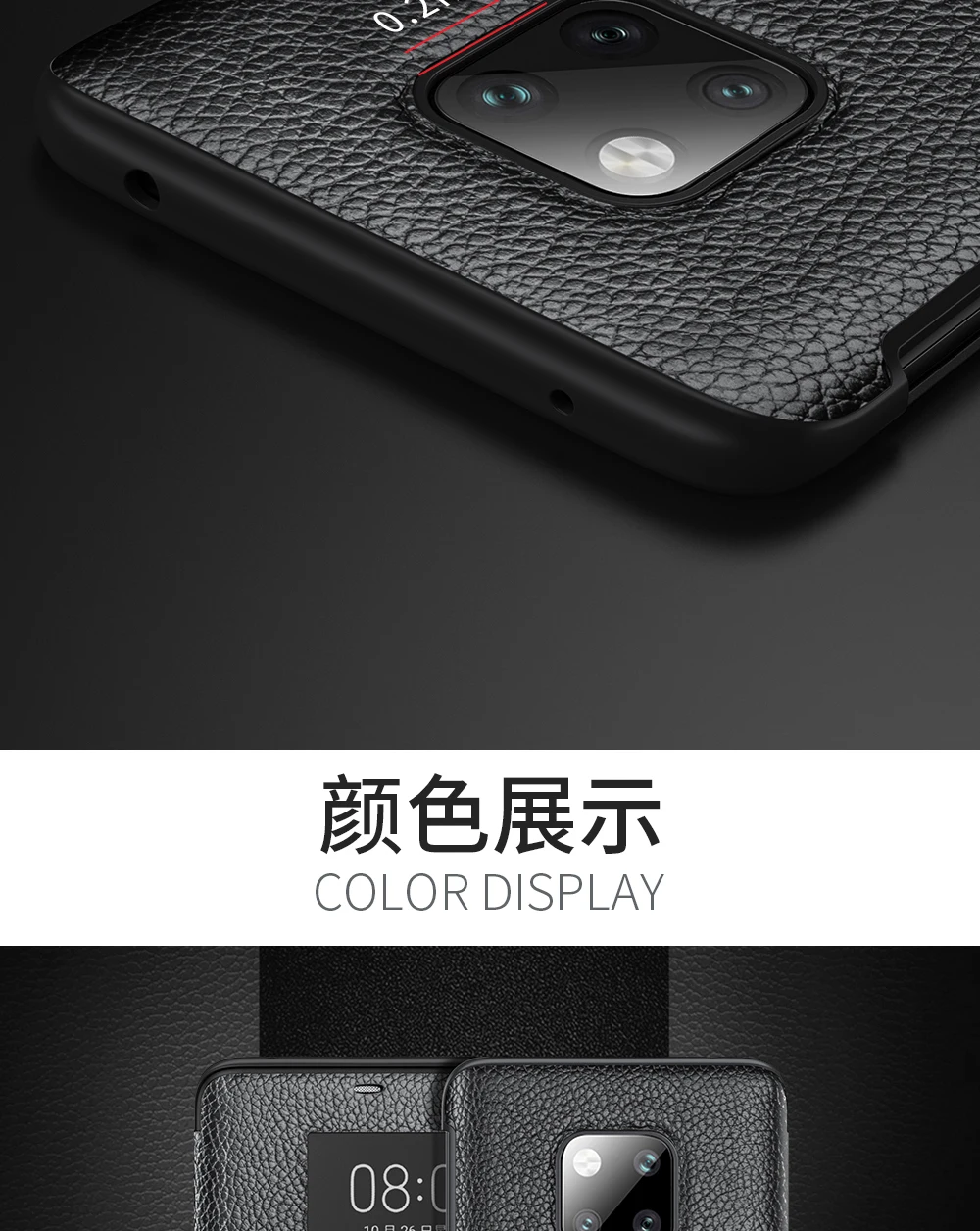 Для huawei mate 20 Pro Чехол с откидной крышкой из коровьей кожи чехол для huawei mate 20X10 Pro Porsche дизайнерский чехол из натуральной кожи