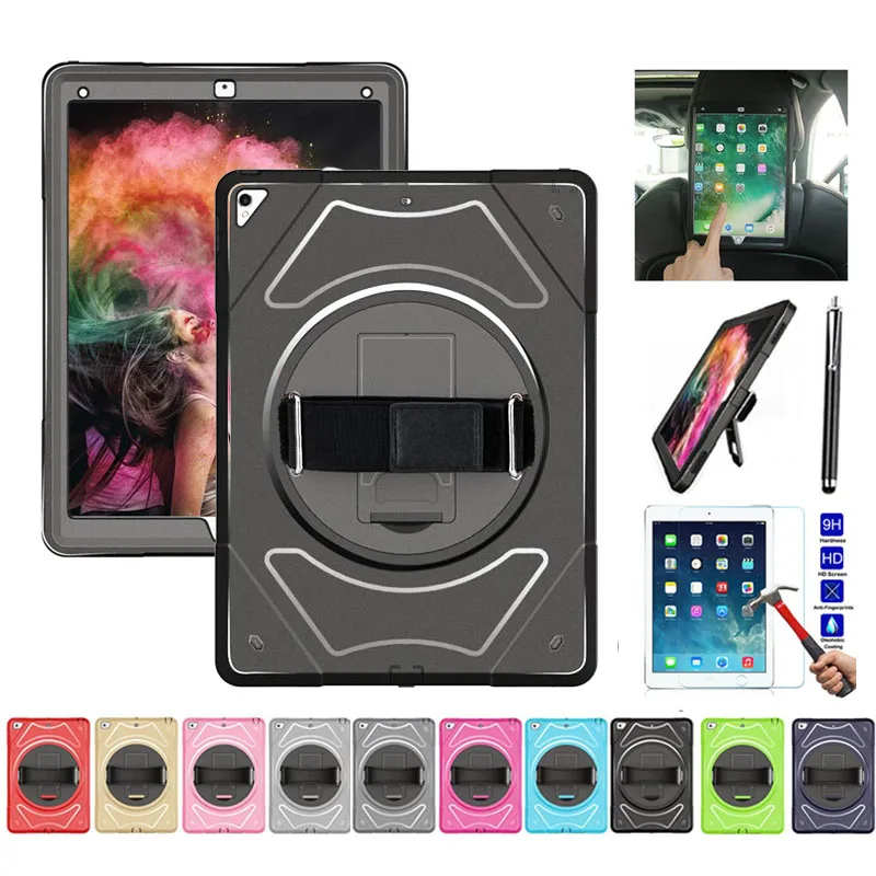 XSKEMP для IPad 2 3 4 9 7 A1458 A1459 A1460 A1410 A1430 A1403 A1395 A1396 A1397 детский армированный чехол с