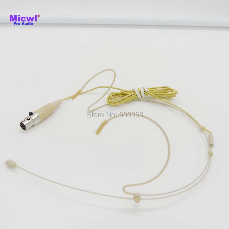 Всенаправленный микрофон MICWL для гарнитуры TA4F мини Shure UT PGX SLX ULX UGX беспроводная