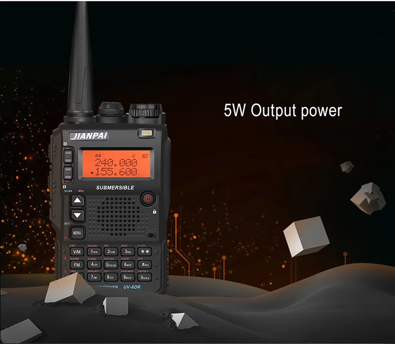 UV 8DR двухстороннее радио на дальние расстояния 136 174/400 520 МГц переносной ham CB