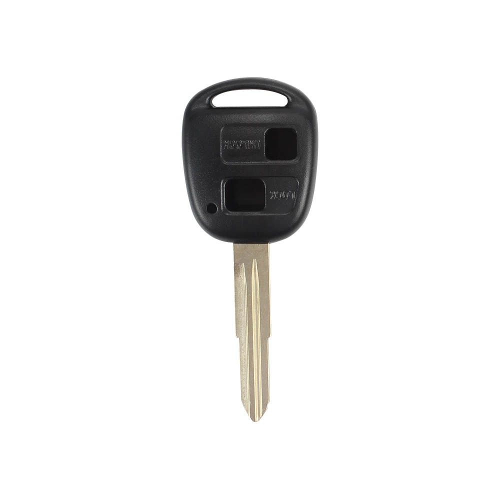VDIAGTOOL 2 кнопки чехол брелок для Toyota Yaris Prado Tarago Camry Corolla TOY41 автомобильные