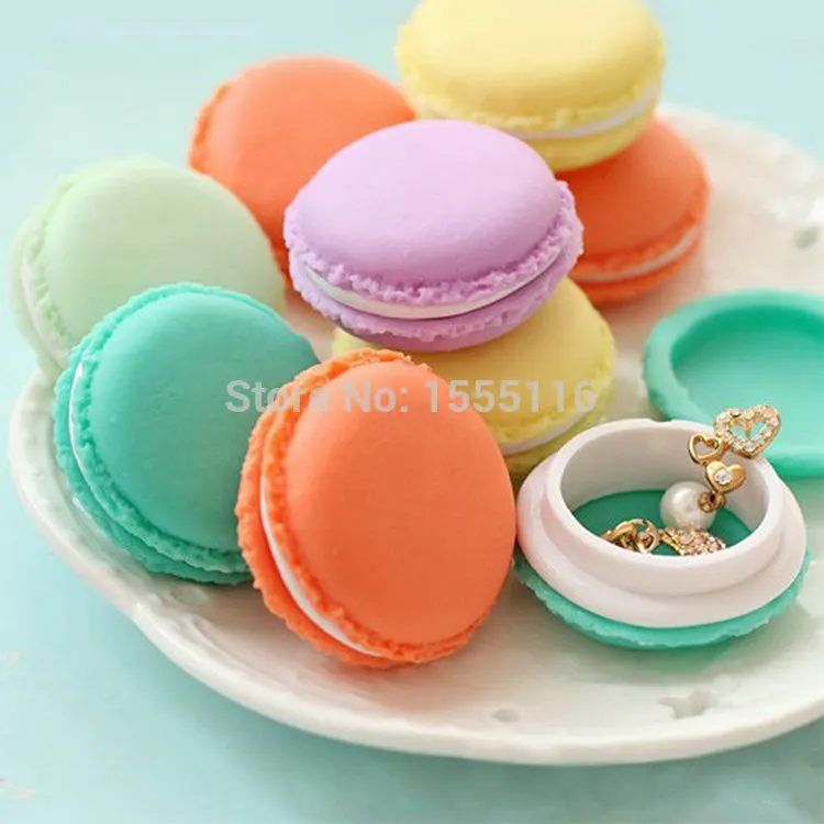 Мини-Милый Макарон Ящик Для Хранения Дело Бен Конфеты Цвет Организатор для