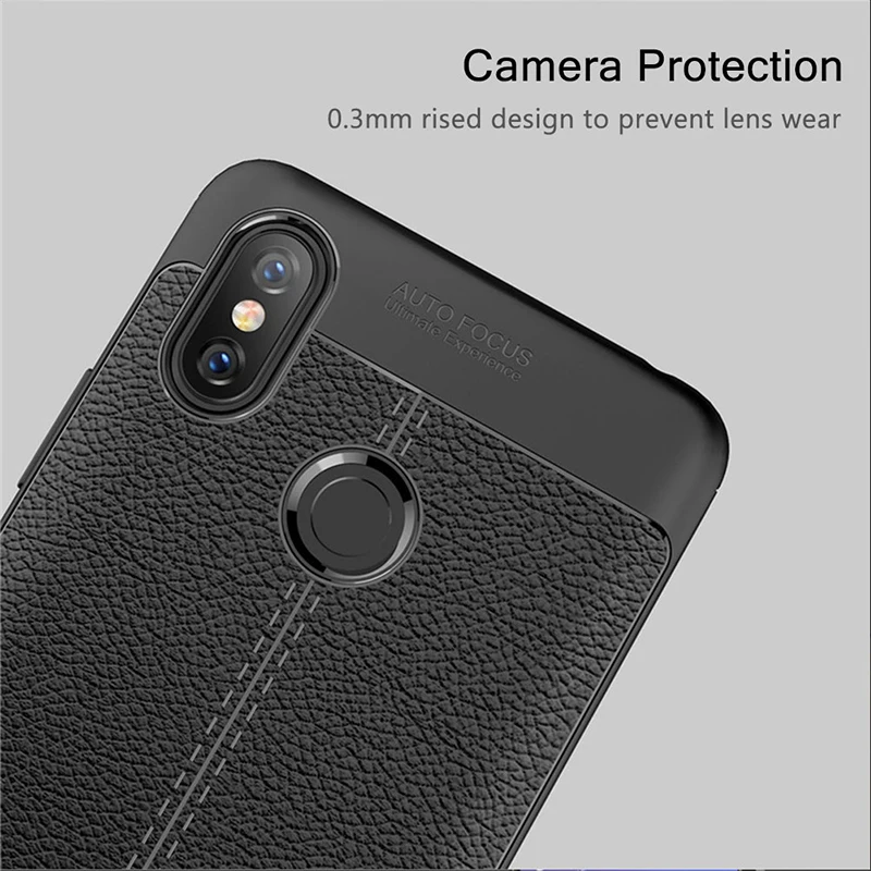 TPU чехол для телефона Xiaomi Mi макс 3 противоударный кожи зернистой защитный бампер