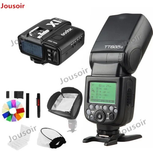 Godox TT685O 2.4G HSS 18000s i-TTL GN60 Wireless Speedlite Flash for OPanasonic +Gift Kit CD50 | Электроника