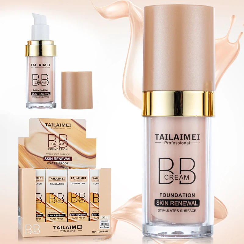 30 мл тональный крем для лица Make Up основа из натурального полный охват Жидкая