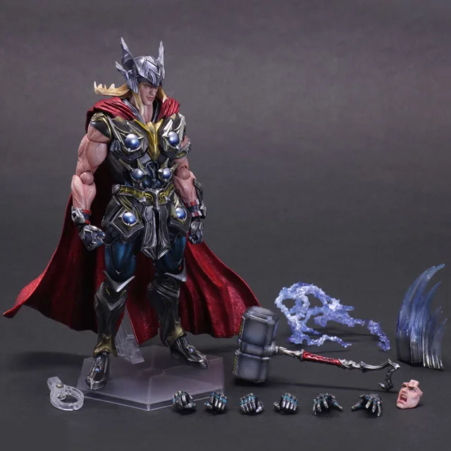 Raytheon Play Arts Kai Железный человек Доктор Стрэндж Веном Капитан Америка Дэдпул PA Kai 27 см ПВХ фигурка куклы игрушки подарок для детей Brinquedos - Цвет: Raytheon