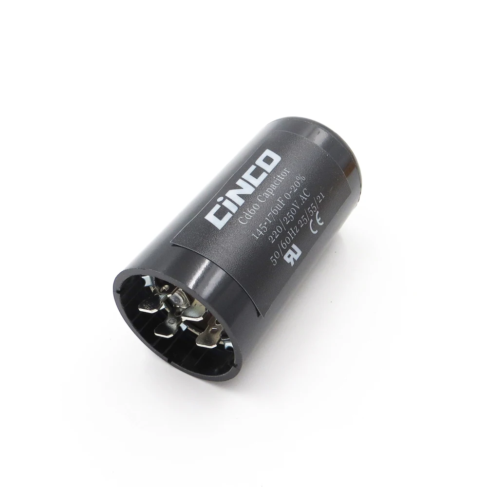 CD60 мотор пусковые конденсаторы RV запуск двигателя ing 145 176MFD 220 V 250 275 176 mf uf