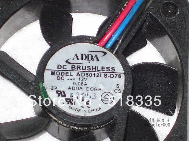 Для ADDA AD0712MB A73GL 70*70*25 мм 70 7025 7 см DC 12 В 0.15A серверный вентилятор для компьютера чехол