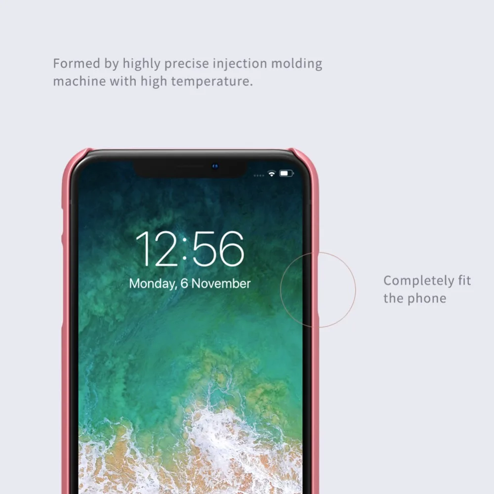 Для Apple iPhone xs max чехол NILLKIN Супер Матовый экран жесткая задняя крышка из ПК для |