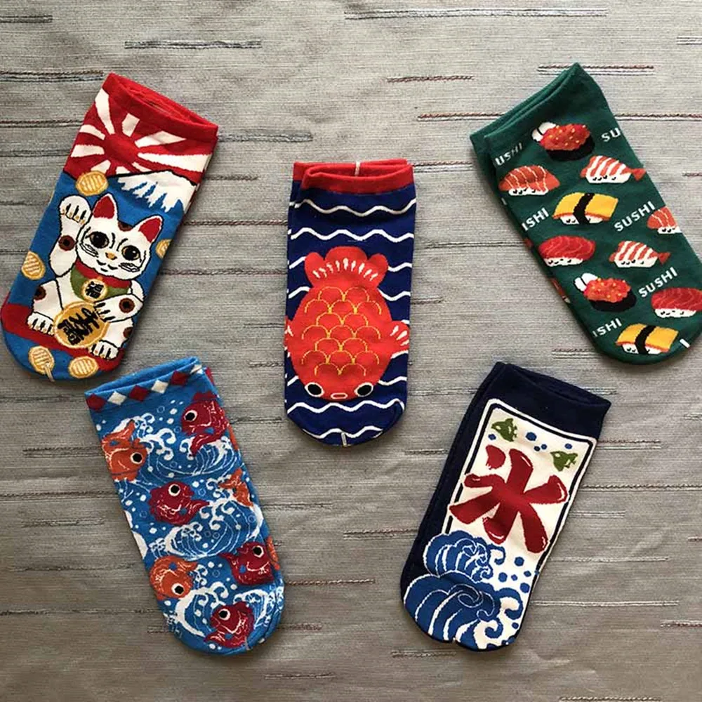 1 пара женские носки в японском стиле | Женская одежда