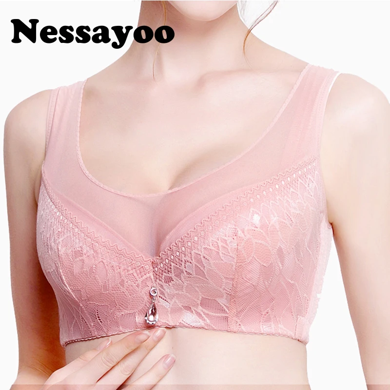 Бюстгальтер женский кружевной без косточек с чашкой 3/4|bra 44|seamless brabras for women |