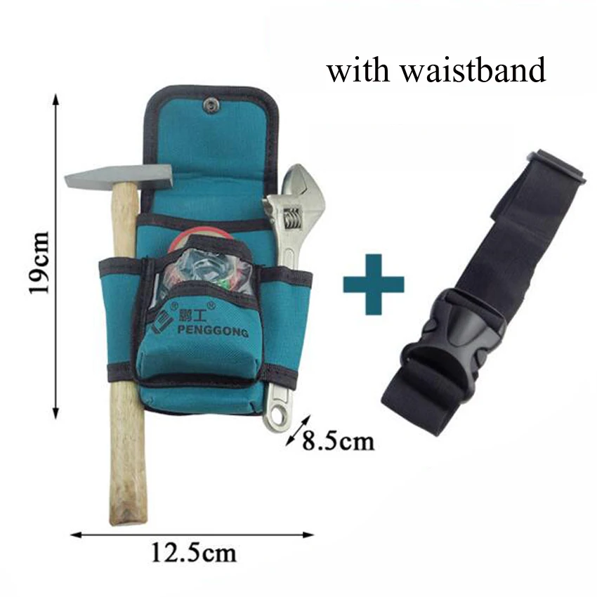 1PC Multifunctional Repair Pouch Pocket Tool Bag Waterproof Oxford cloth Tools Kit Pockets Waist Belt for Electrician | Инструменты