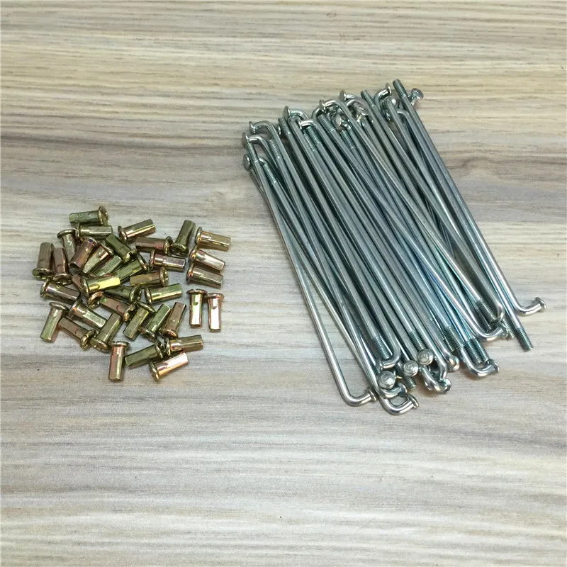 

STARPAD For motorcycle spoke off-road vehicle stainless steel rear wheel modified steel wire / 14CM / diameter 4mm (36PCS)