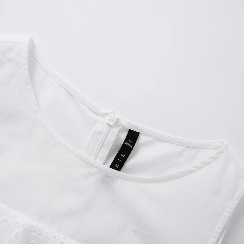 SEMIR Dress women 2020 popular summer dress white solid sweet beauty fairy super | Женская одежда