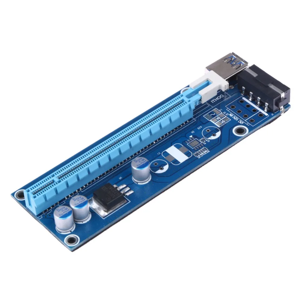 

M2 Riser Card M.2 KEY M NGFF To 16x GPU Usb 3.0 Extender Riser SATA To 4Pin IDE Molex Power Supply For BTC Miner Machine Riser