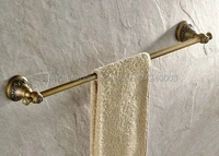 antique brass wall mounted single towel bar towel rack towel holder bathroom accessories kba423