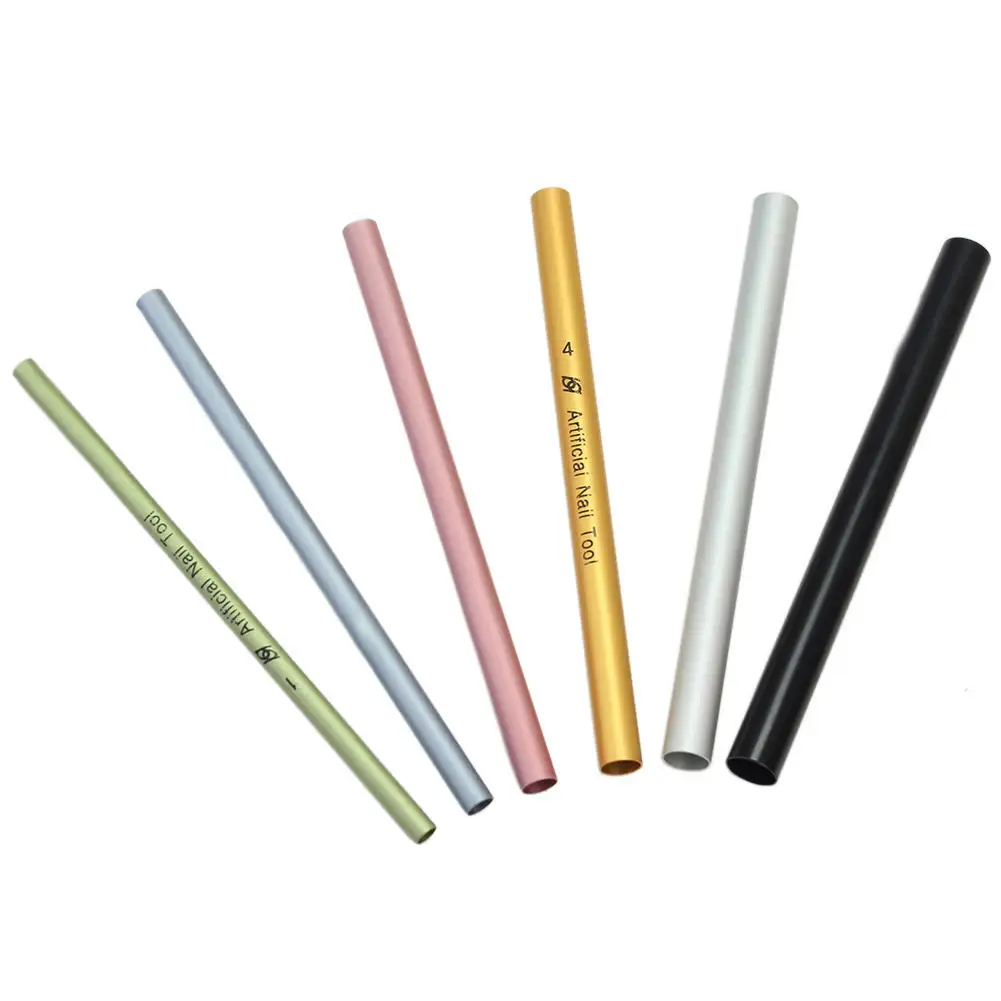 6 шт. металлические палочки для маникюра во французском стиле|Комплекты и наборы|