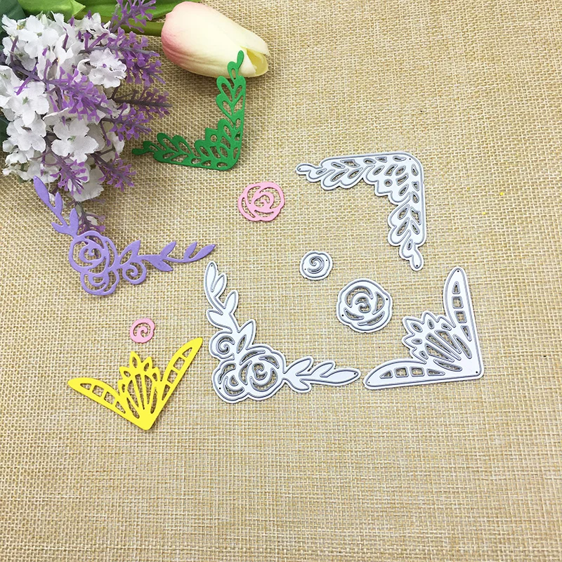 Julyarts 4 шт. цветок 2019 новые буквы металлические высекальные штампы для Diy штамп