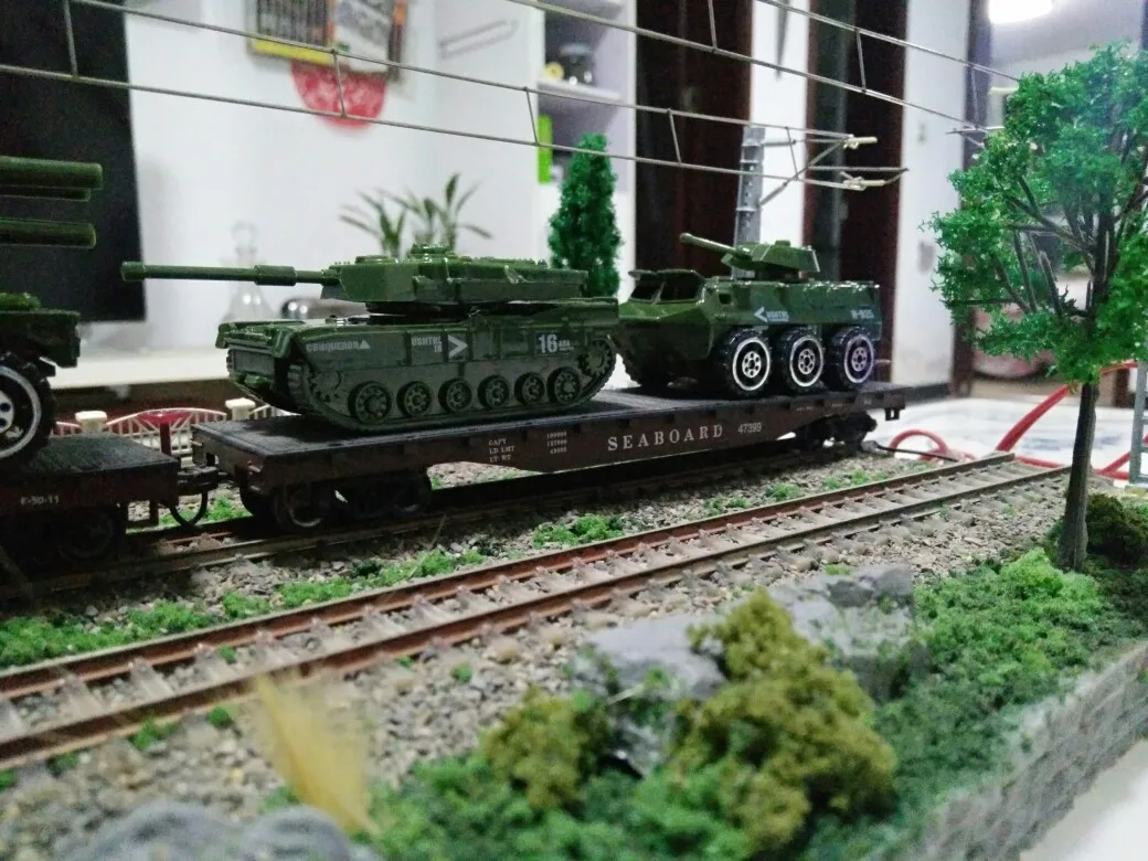 Модель грузовика зеленого цвета HO1:87 6 шт. | Игрушки и хобби