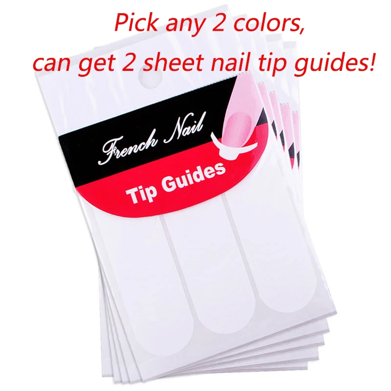 6 ML Nail Art Salon Design Red + Orange Gel Polish Soak off UV LED Varnish [Pick 2 colors can get free nail tips guides] |