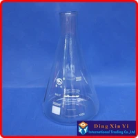 3000ml glass erlenmeyer flask 3000ml glass conical flask laboratory use 3000glass triangle flask boro glassgg17