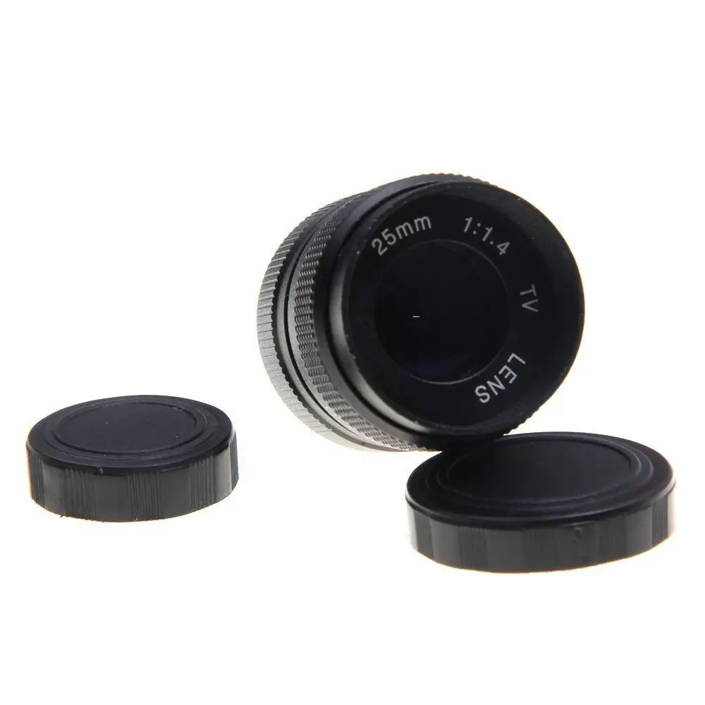 25 мм F1.4 CC TV Movie lens + C Mount to Fuji Fujifilm X-A2 X-A1 X-T1 X-T2 | Электроника