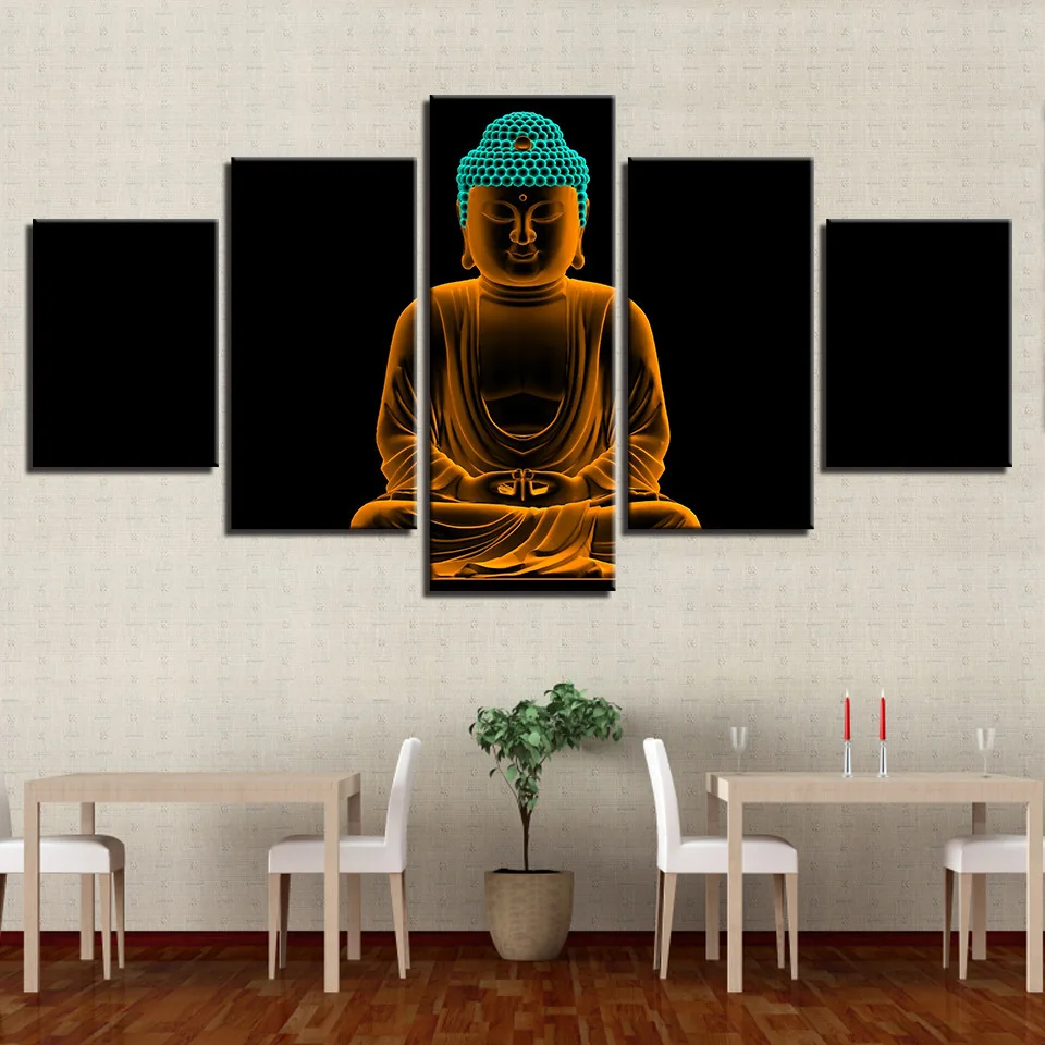 Цветные картины постеры настенные художественные 5 панелей современные большие