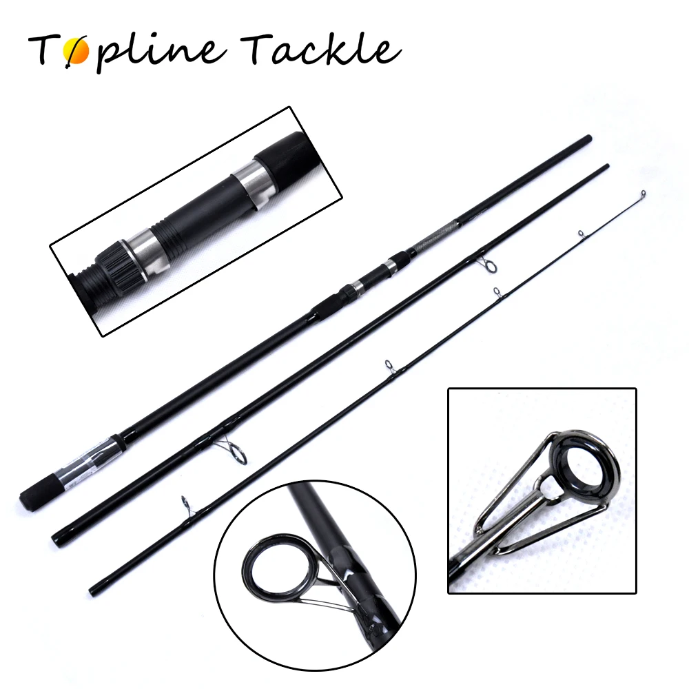 ToplineTackle высокоуглеродистая рыболовная удочка для приманки супермощная