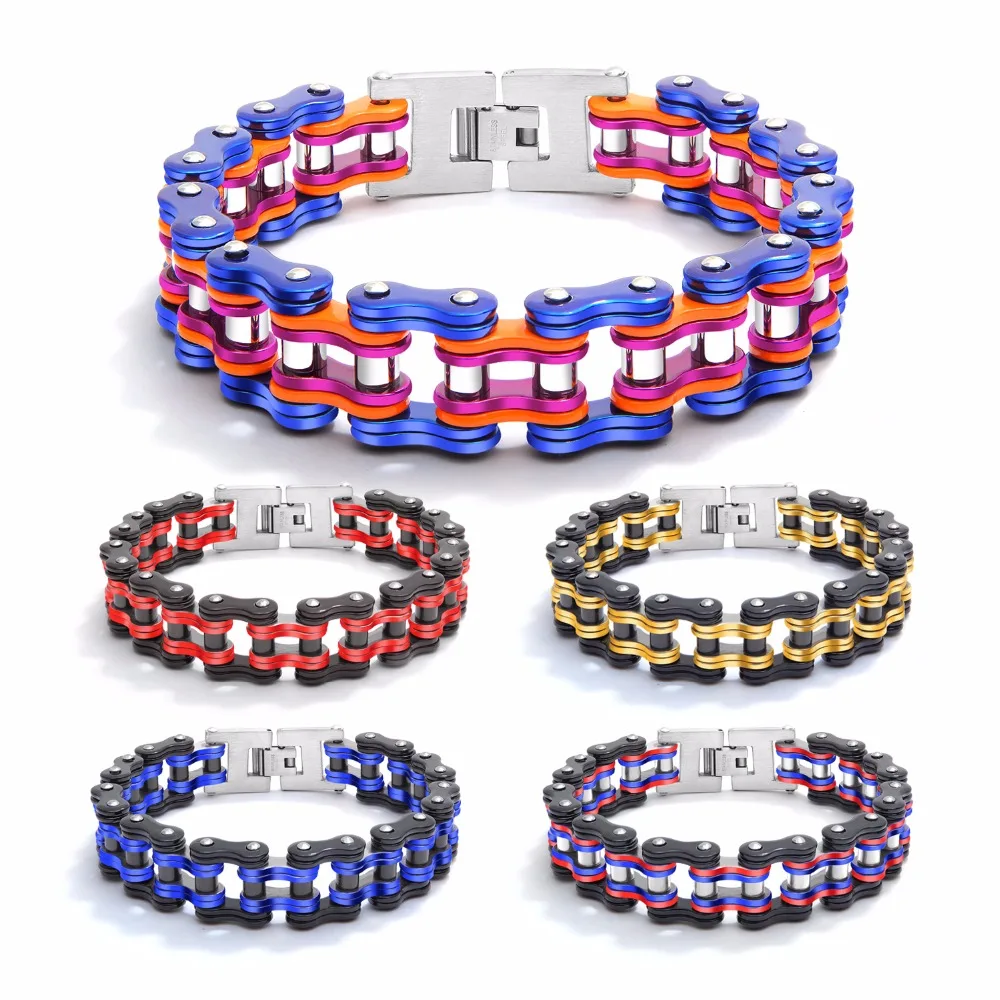 Браслет FATE LOVE мужской из нержавеющей стали браслет на цепочке для езды мотоцикле