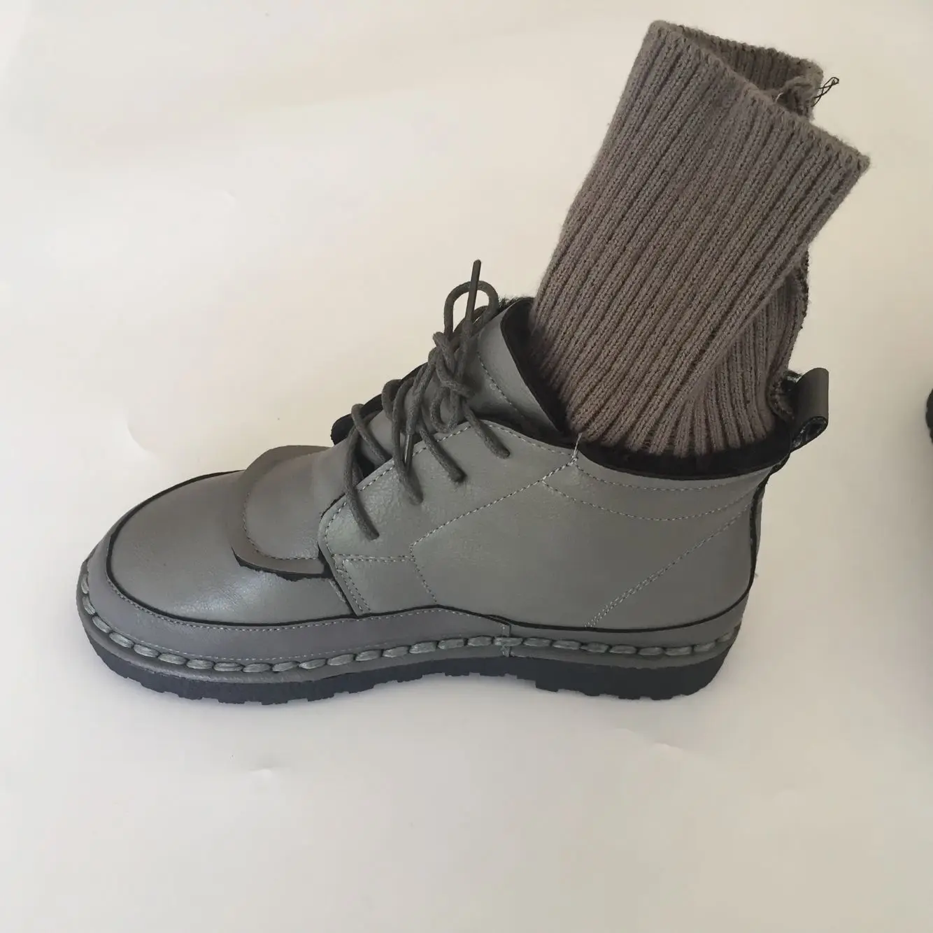 Careaymade/, новые ботинки из pu искусственной кожи в стиле Mori girl полусапожки ручной работы повседневные женские Ботинки martin на плоской подошве 4 цвета