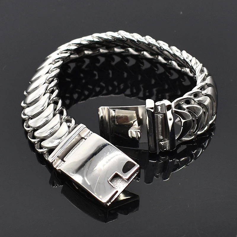 Браслет цепочка из нержавеющей стали 316L 24 х20 мм|chain link bracelet|bracelet designerbracelet fashion |