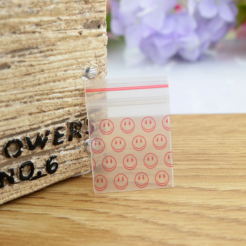 

Hot Sale 300pcs/lot Self Sealing Mini Plastic Zip Lock Bag 3.5x5cm Thick Clear Ziplock Earrings Jewelry Packaging Bags