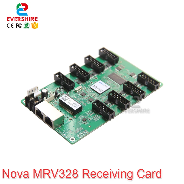 Nova синхронная 256*256 пикселей 8 * HUB75 MRV328 светодиодная карта приема используется для